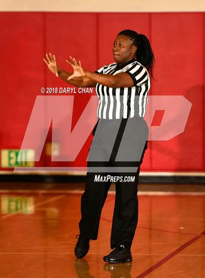 Thumbnail 2 in Centennial vs. Rosary Academy (Mark Keppel Tournament) photogallery.