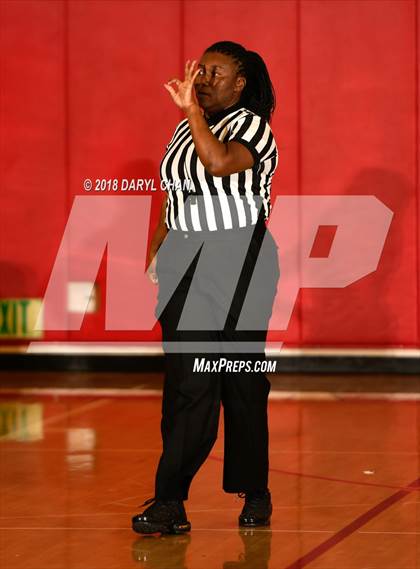 Thumbnail 1 in Centennial vs. Rosary Academy (Mark Keppel Tournament) photogallery.
