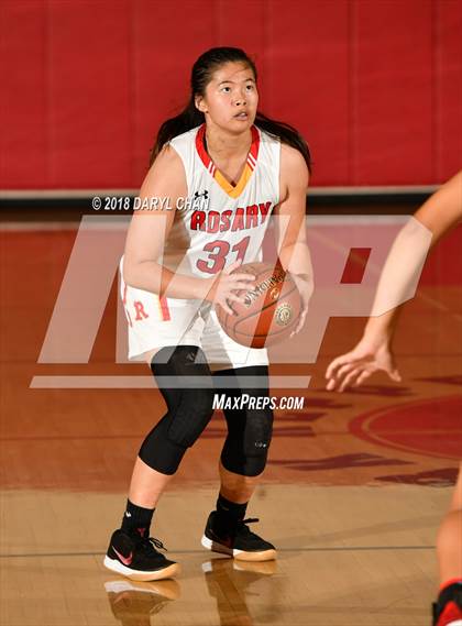 Thumbnail 1 in Centennial vs. Rosary Academy (Mark Keppel Tournament) photogallery.