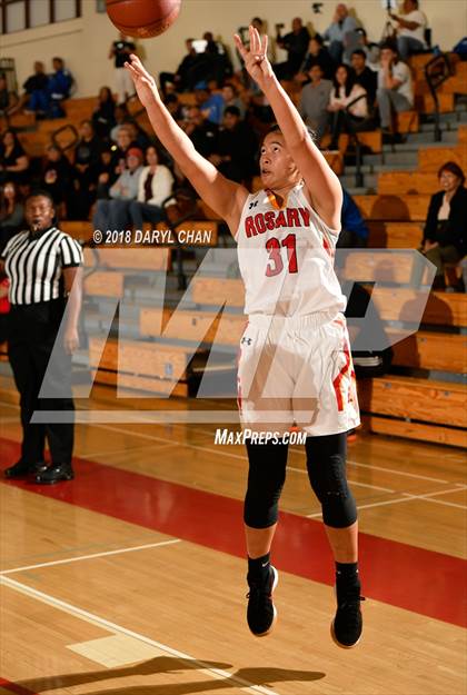 Thumbnail 3 in Centennial vs. Rosary Academy (Mark Keppel Tournament) photogallery.