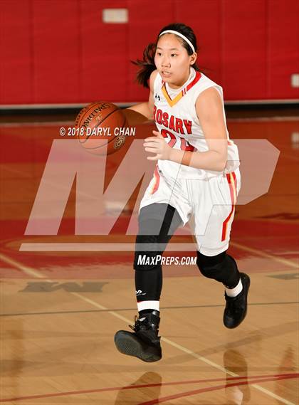 Thumbnail 1 in Centennial vs. Rosary Academy (Mark Keppel Tournament) photogallery.