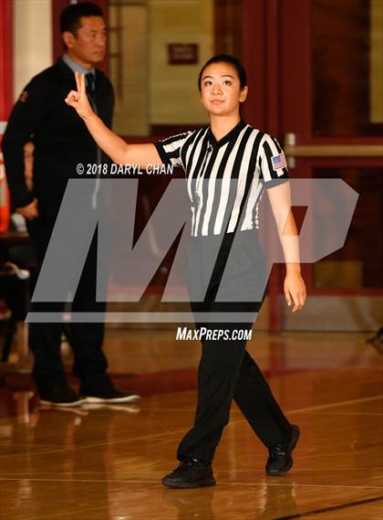 Thumbnail 3 in Centennial vs. Rosary Academy (Mark Keppel Tournament) photogallery.