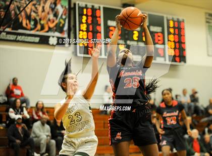 Thumbnail 3 in Fairmont Prep vs. San Joaquin Memorial (St.Mary's Stockton MLK Classic) photogallery.