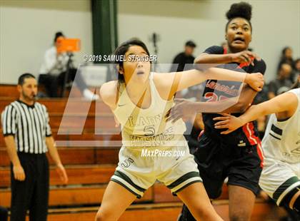 Thumbnail 3 in Fairmont Prep vs. San Joaquin Memorial (St.Mary's Stockton MLK Classic) photogallery.