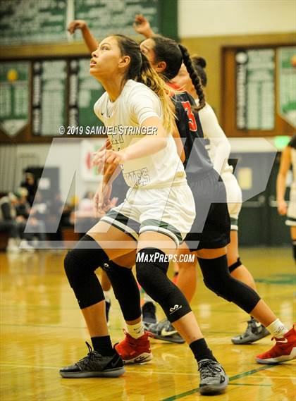 Thumbnail 3 in Fairmont Prep vs. San Joaquin Memorial (St.Mary's Stockton MLK Classic) photogallery.