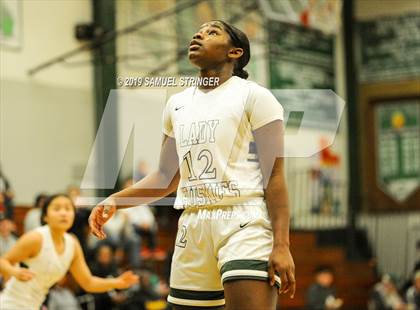 Thumbnail 3 in Fairmont Prep vs. San Joaquin Memorial (St.Mary's Stockton MLK Classic) photogallery.
