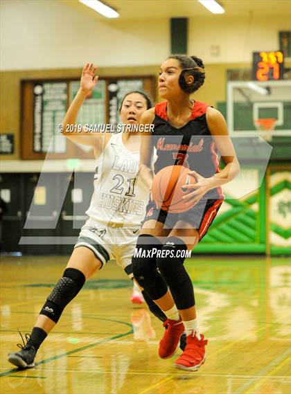 Thumbnail 3 in Fairmont Prep vs. San Joaquin Memorial (St.Mary's Stockton MLK Classic) photogallery.
