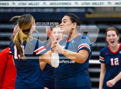 Thumbnail 1 in Woods Cross vs. Alta (UHSAA 5A 3rd Place) photogallery.