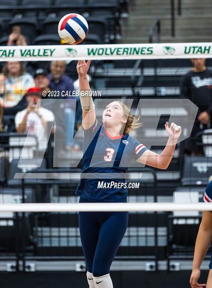 Thumbnail 3 in Woods Cross vs. Alta (UHSAA 5A 3rd Place) photogallery.