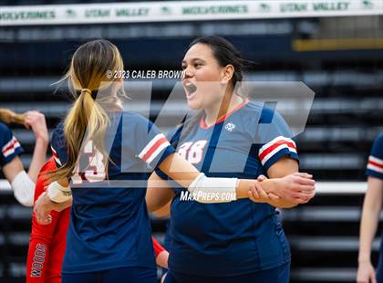 Thumbnail 2 in Woods Cross vs. Alta (UHSAA 5A 3rd Place) photogallery.
