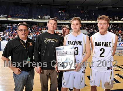 Thumbnail 2 in Alemany vs. Oak Park (CIF SS D3A Final) photogallery.