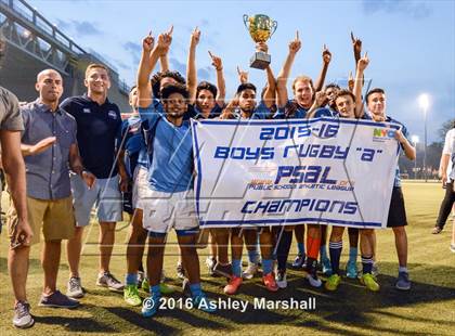 Thumbnail 3 in PSAL Rugby Championships (Boys' Games) photogallery.