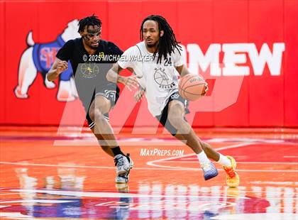 Thumbnail 2 in Wings Academy Vs Roselle Catholic (The Preview HS Showcase) photogallery.