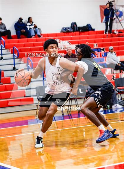 Thumbnail 1 in Wings Academy Vs Roselle Catholic (The Preview HS Showcase) photogallery.