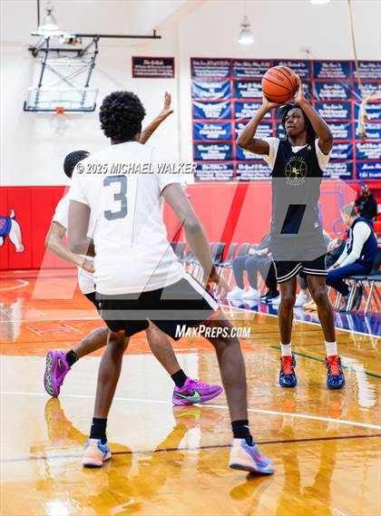 Thumbnail 1 in Wings Academy Vs Roselle Catholic (The Preview HS Showcase) photogallery.