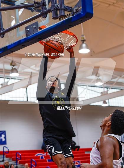 Thumbnail 1 in Wings Academy Vs Roselle Catholic (The Preview HS Showcase) photogallery.