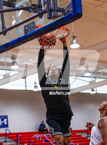 Thumbnail 3 in Wings Academy Vs Roselle Catholic (The Preview HS Showcase) photogallery.