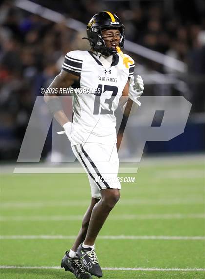 Thumbnail 1 in St. Frances Academy @ St. John Bosco (MaxPreps Game of the Week) photogallery.