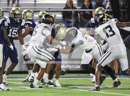 Thumbnail 2 in St. Frances Academy @ St. John Bosco (MaxPreps Game of the Week) photogallery.