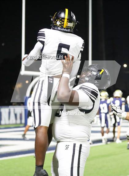 Thumbnail 2 in St. Frances Academy @ St. John Bosco (MaxPreps Game of the Week) photogallery.