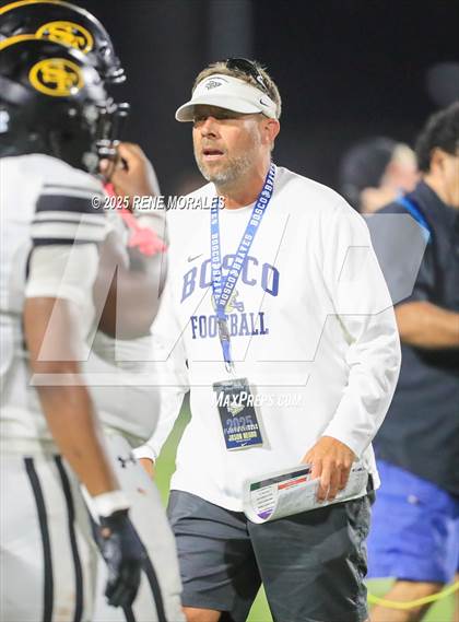 Thumbnail 2 in St. Frances Academy @ St. John Bosco (MaxPreps Game of the Week) photogallery.