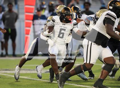 Thumbnail 2 in St. Frances Academy @ St. John Bosco (MaxPreps Game of the Week) photogallery.