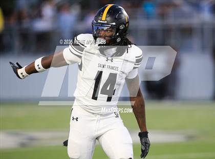 Thumbnail 2 in St. Frances Academy @ St. John Bosco (MaxPreps Game of the Week) photogallery.