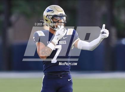 Thumbnail 2 in St. Frances Academy @ St. John Bosco (MaxPreps Game of the Week) photogallery.