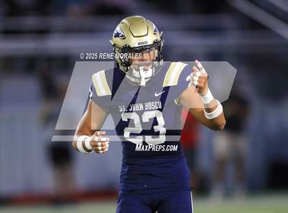 Thumbnail 1 in St. Frances Academy @ St. John Bosco (MaxPreps Game of the Week) photogallery.
