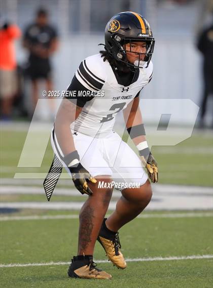 Thumbnail 3 in St. Frances Academy @ St. John Bosco (MaxPreps Game of the Week) photogallery.