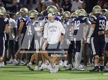 Thumbnail 1 in St. Frances Academy @ St. John Bosco (MaxPreps Game of the Week) photogallery.