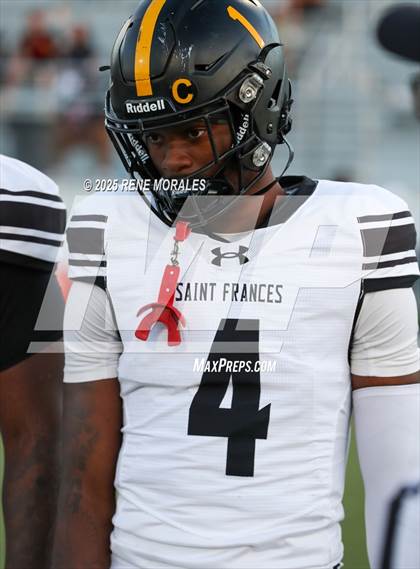 Thumbnail 2 in St. Frances Academy @ St. John Bosco (MaxPreps Game of the Week) photogallery.