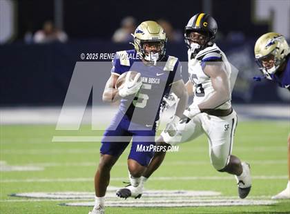 Thumbnail 2 in St. Frances Academy @ St. John Bosco (MaxPreps Game of the Week) photogallery.