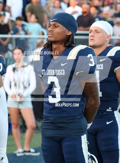 Thumbnail 3 in St. Frances Academy @ St. John Bosco (MaxPreps Game of the Week) photogallery.