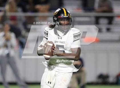 Thumbnail 3 in St. Frances Academy @ St. John Bosco (MaxPreps Game of the Week) photogallery.