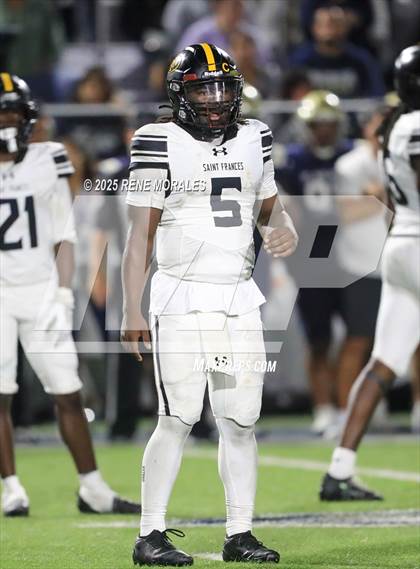 Thumbnail 1 in St. Frances Academy @ St. John Bosco (MaxPreps Game of the Week) photogallery.