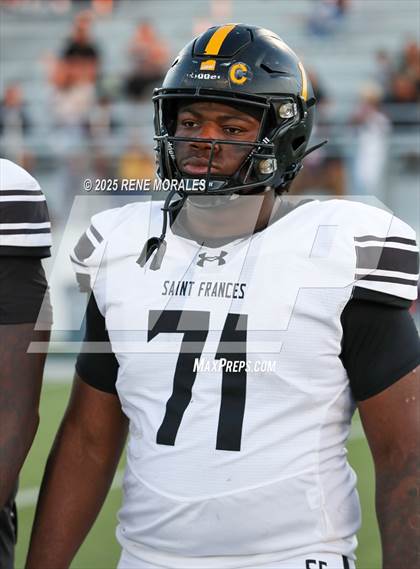 Thumbnail 1 in St. Frances Academy @ St. John Bosco (MaxPreps Game of the Week) photogallery.