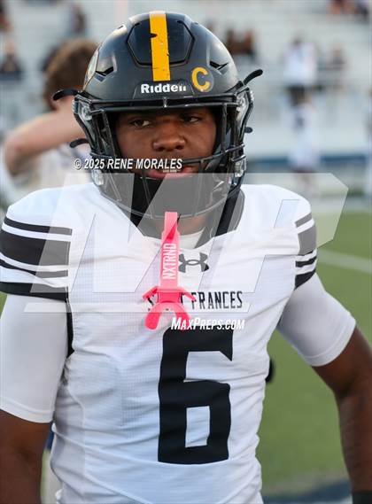 Thumbnail 3 in St. Frances Academy @ St. John Bosco (MaxPreps Game of the Week) photogallery.