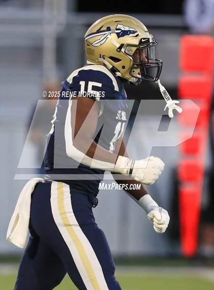 Thumbnail 1 in St. Frances Academy @ St. John Bosco (MaxPreps Game of the Week) photogallery.