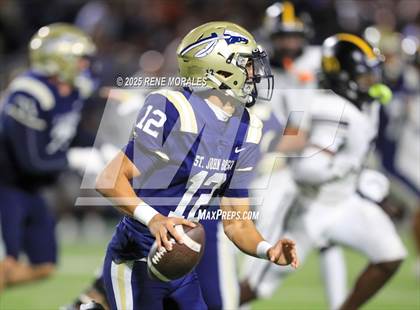 Thumbnail 3 in St. Frances Academy @ St. John Bosco (MaxPreps Game of the Week) photogallery.