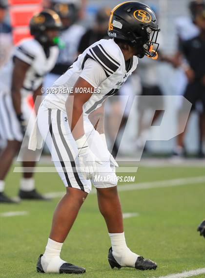 Thumbnail 3 in St. Frances Academy @ St. John Bosco (MaxPreps Game of the Week) photogallery.