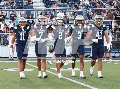 Thumbnail 1 in St. Frances Academy @ St. John Bosco (MaxPreps Game of the Week) photogallery.