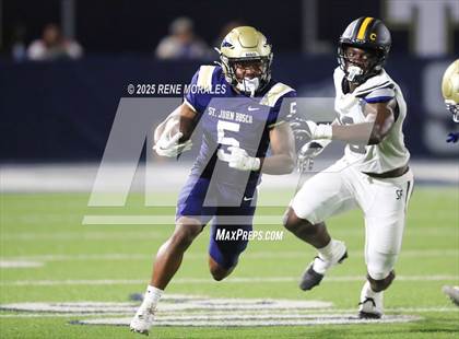 Thumbnail 1 in St. Frances Academy @ St. John Bosco (MaxPreps Game of the Week) photogallery.