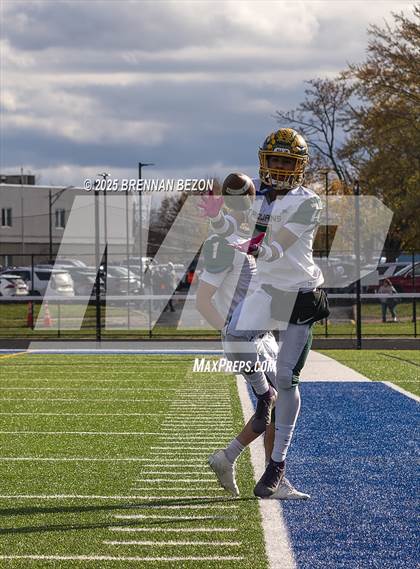 Thumbnail 3 in Alexander/Pembroke vs. Chautauqua Lake/Westfield/Brocton (NYSPHSAA Class C Round 2) photogallery.