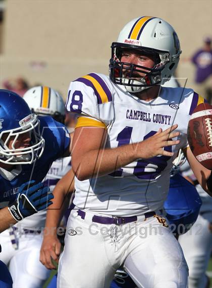 Thumbnail 3 in Campbell Co. vs. Covington Catholic (Crosstown Showdown) photogallery.