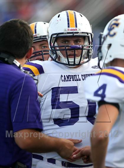 Thumbnail 1 in Campbell Co. vs. Covington Catholic (Crosstown Showdown) photogallery.