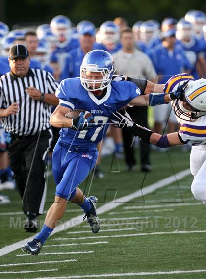 Thumbnail 1 in Campbell Co. vs. Covington Catholic (Crosstown Showdown) photogallery.