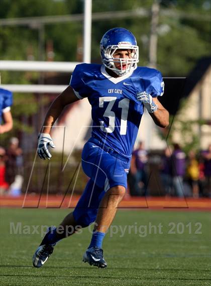 Thumbnail 2 in Campbell Co. vs. Covington Catholic (Crosstown Showdown) photogallery.