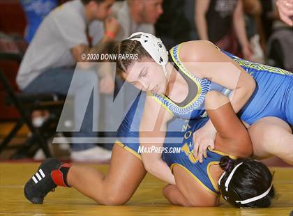 Thumbnail 1 in CIF Valle Vista League Championships (101-126 lbs) photogallery.