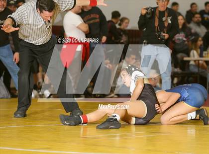 Thumbnail 1 in CIF Valle Vista League Championships (101-126 lbs) photogallery.